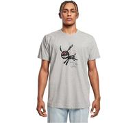 Mister Tee Herren Walk In The Dark Tee S Heather Grey