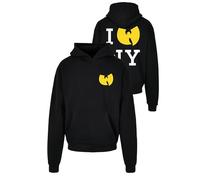 Mister Tee WU Tang Loves NY Heavy Oversize Hoody in Gr. M in Schwarz
