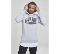 Mister Tee Herren Pray Hoody S Heather Grey