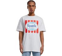 Mister Tee Oversize T-Shirt Ice Cream Heavy Kurzarm Weiß 4XL