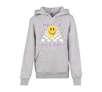 Mister Tee Jungen Kapuzenpullover Kids Nice Day Hoody Heather Grey 134/140