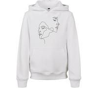 Mister Tee Jungen Sweatshirt Kids One Line Fit Hoody White-122/128