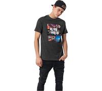 Mister Tee Jungen T-Shirts All The Way Up Mashup Tee, Charcoal, XXL, MT472