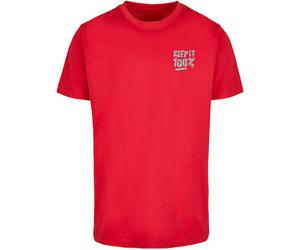 Mister Tee Keep It 100% Tee MT3755 Cityred-4XL