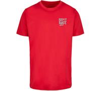 Mister Tee Keep It 100% Tee MT3755 Cityred-M