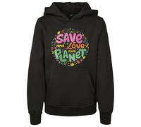 Mister Tee Kids Save And Love Hoody black-110/116
