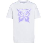 Mister Tee Kinder Good Karma Butterfly Tee MTK291 White-110/116