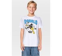 Mister Tee Boy's MTK338A-T-Shirt 2 Pack-Kurzarm-Donald & Ducktales T-Shirt, White+heathergrey, 110-116