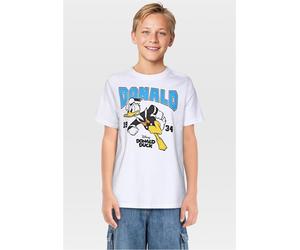 Mister Tee Kinder T-Shirt 2 Pack- kurzarm Donald & Ducktales MTK338A White+Heathergrey-110/116