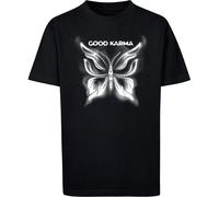 Mister Tee Kinder T-Shirt Good Karma Butterfly Tee MTK291 Black-146/152