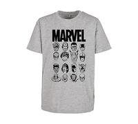 Mister Tee Kinder T-Shirt Marvel Crew Kids Tee, T-Shirt mit Frontprint für Jungen, Baumwolle, Größen 110-164