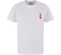 Mister Tee Kinder T-Shirt Queen Card Game Emb MTK365 White-146/152