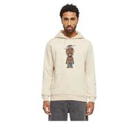 Mister Tee Kapuzenpullover La Sketch – 100% Baumwolle, bedruckt – Herren, Sand, Größe M