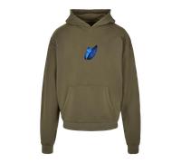 Mister Tee Le Papillon Oversized Hoody Grün S gruen