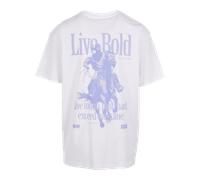 MT Upscale T-Shirt Live Bold Oversize Tee MT3466 White-S