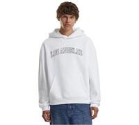 Mister Tee Los Angeles Fluffy Hoody White, S