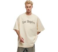 Mister Tee Los Angeles Wording New Huge Tee whitesand, XL