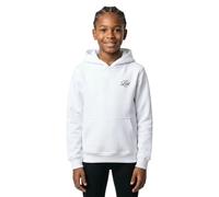 Kapuzensweatshirt MISTERTEE "MisterTee Lost Flowers Basic Kids Hoody", Jungen, Gr. 146/152, weiß, 65% Baumwolle, 35% Polyester, bedruckt, Sweatshirts (22271540-146) weiß