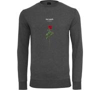 Mister Tee Lost Youth Rose Crewneck Charcoal-M
