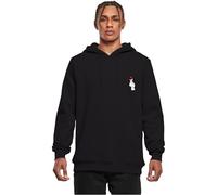 Mister Tee Kapuzensweatshirt MisterTee Love Sign 2.0 Herren bedruckt 65% Baumwolle XXL Schwarz