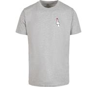 T-Shirt MISTERTEE "MisterTee Herren Love Sign Tee 2.0", Damen, Gr. XXL, erdgrau, 100% Baumwolle, unifarben, normal, Rundhals, Shirts T-Shirt (89607566-XXL) erdgrau