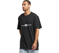 Mister Tee T-Shirt Männlich Collarless Schwarz Größe XS