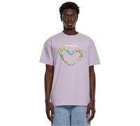 Mister Tee Herren Sweet Treats Heavy Oversize Tee L Lilac