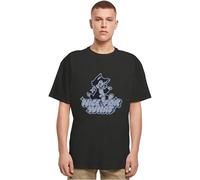 Mister Tee Männlich Ohne Kragen T-Shirt, Schwarz, M