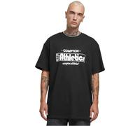 Mister Tee Männlich Ohne Kragen T-Shirt, Schwarz, XS