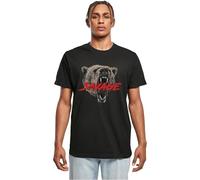 Mister Tee T-Shirt True Savage Tee Männlich ohne Kragen Schwarz XXL