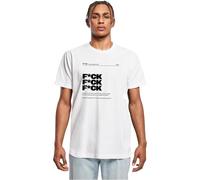 Mister Tee Herren F*ck Definition Tee White, 3XL