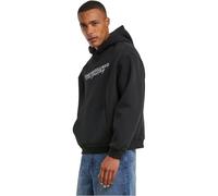 Kapuzensweatshirt "Upscale by Mister Tee Make Yourself Proud Fluffy Hoody", Herren, Gr. S, schwarz, 70% Baumwolle, 30% Polyester, UPSCALE BY MISTER TEE, bedruckt, Langarm, Sweatshirts (19284754-S) sch