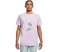 Mister Tee Men's MT1926-Seagull Sneakers Tee T-Shirt, Lilac, XXL