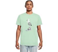 Mister Tee T-Shirt MT1926 Seagull Sneakers Tee – Herren, neo Mint, XL