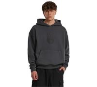 Mister Tee Men's MT3118-Teamdream Ultraheavy Oversize Hoodie Hooded Sweatshirt, Darkgrey, XS