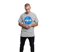 Mister Tee NASA Logo T-Shirt für Herren, Heather Grey, Größe L
