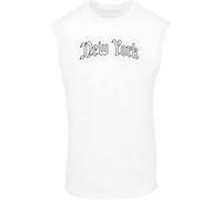 Mister Tee New York Wording ärmelloses T-shirt