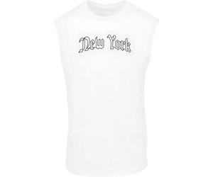 Mister Tee New York Wording ärmelloses T-shirt