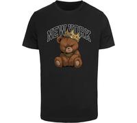 Mister Tee NY Crowned Bear Tee MT3794 Black-M