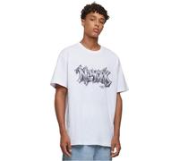 Mister Tee NY Graffiti Oversize Tee White, M