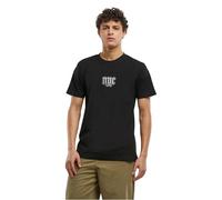 Mister Tee NYC Old English Wording Patch Tee L Black