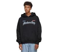 Kapuzensweatshirt "Upscale by Mister Tee Only Members Oversize Hoody", Herren, Gr. XL, schwarz, 100% Baumwolle, UPSCALE BY MISTER TEE, bedruckt, Langarm, Sweatshirts (74948528-XL) schwarz