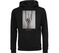 Mister Tee Peace Sign Hoody Black-XL