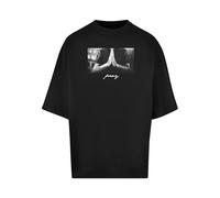 Mister Tee Pray New Huge Tee Black, L