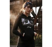 Mister Tee Damen Hoodie Pray – 65% Baumwolle/35% Polyester – Schwarz Größe S