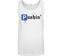 Mister Tee Pushin P Tank Top White-M