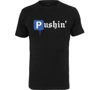 Mister Tee Pushin P Tee Black-M