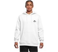 Kapuzensweatshirt MISTERTEE "MisterTee Root Of All Hoody", Herren, Gr. L, weiß, 65% Baumwolle, 35% Polyester, bedruckt, Sweatshirts (30245764-L) weiß