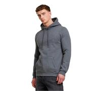 Kapuzensweatshirt MISTERTEE "MisterTee Basic Hoodie", Herren, Gr. M, grau melange, 80% Baumwolle, 20% Polyester, unifarben, Sweatshirts (23513563-M) grau melange