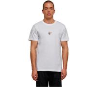 Mister Tee Herren Tee Skull Bear Weiß Größe S